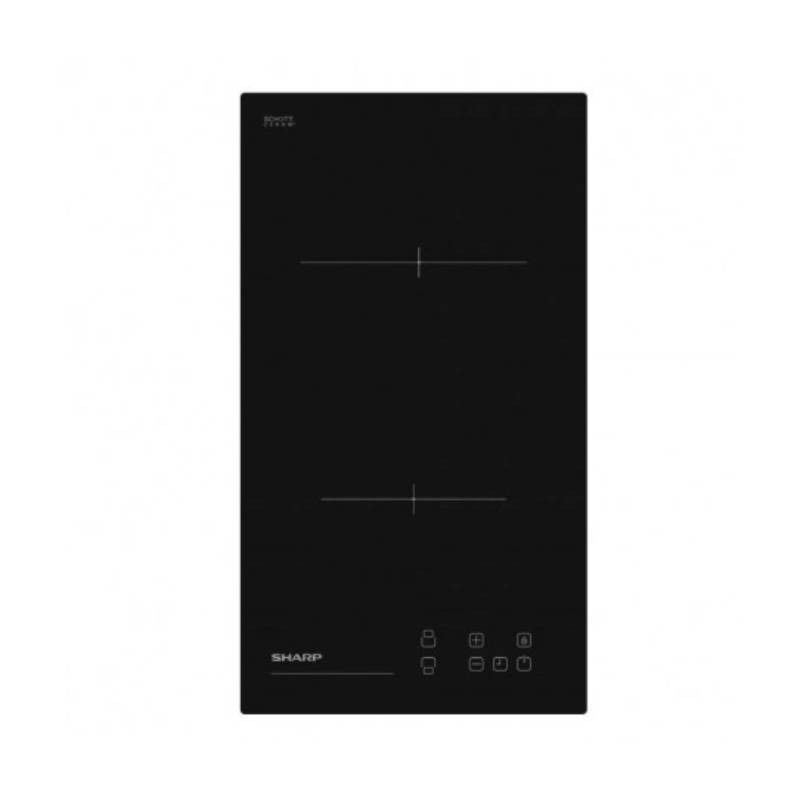                         PLAQUE - VITRO - 2 FEUX - TOUCHE SENSITIVE