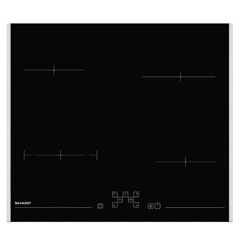                         PLAQUE - VITRO - 4 FEUX - TOUCHE SENSITIVE