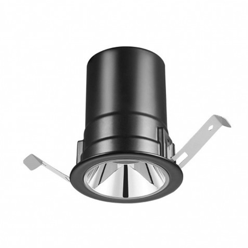                         Spot LED Birdy noir Luxolum - 8W - Dimmable - 3000K - IP40