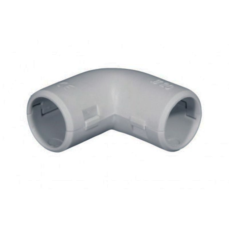                        Coude ou équerres IRL'OC ouvrables pour inspection pour tubes IRL - Ø20 mm - Gris