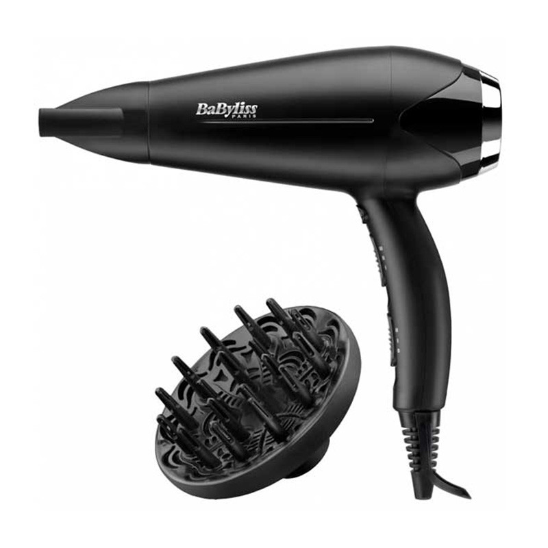                         SECHE CHEVEUX - 2200W - 2 VITESSES - NOIR