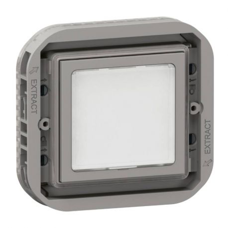 Voyant de balisage et signalisation à LED Plexo Legrand - IP55 - A composer - Gris