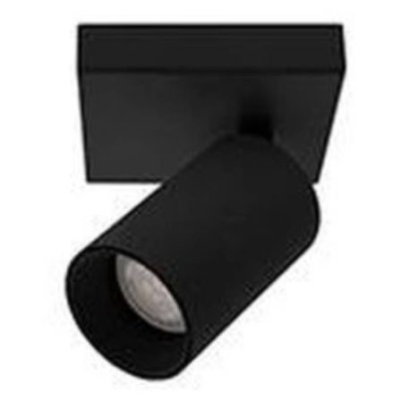 Spot en saillie noir NOLY GU10 Indigo - 13W - IP20 - Rond orientable