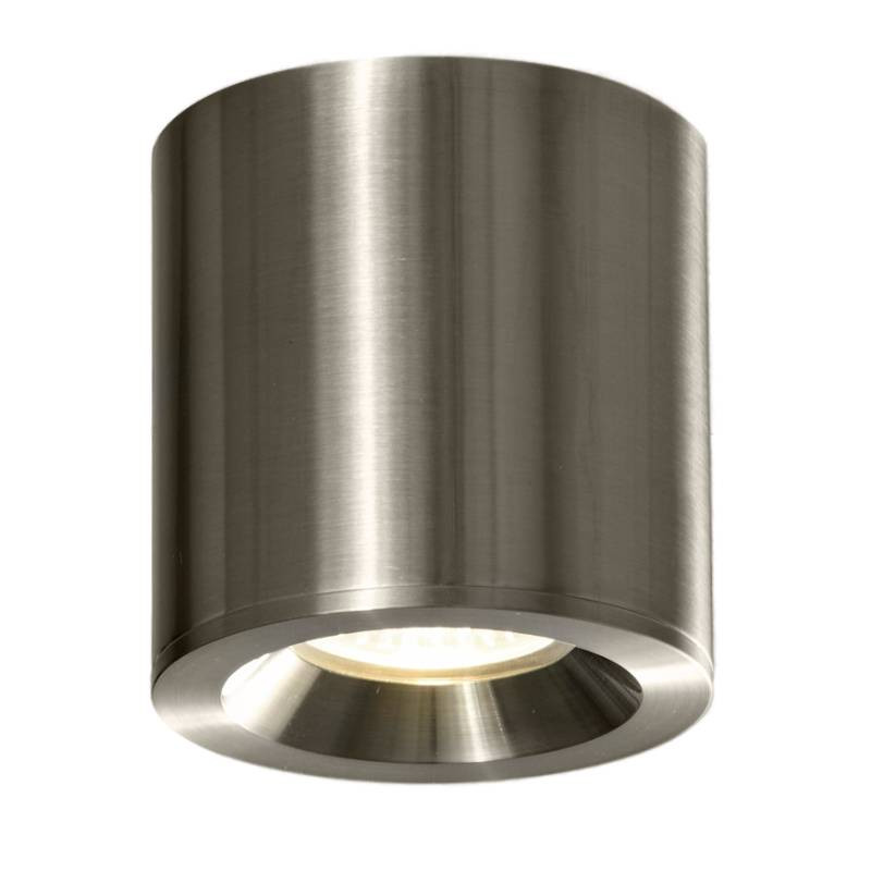                         SPOT PLAFOND - VANDUO - ROND - GU10 - NICKEL MAT - IP65 - CLII