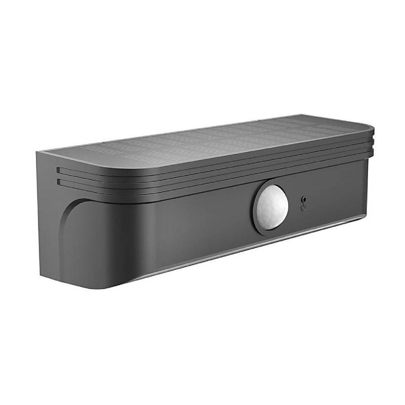                         APPLIQUE - CODY - LED - SOLAIRE - 80LM - DETECTEUR -IP44 - ANTHRACITE