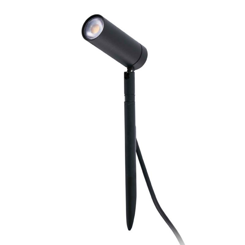                        Lampe à piquer SETH Faro - Aluminium - 6W - 2700K - IP44  - Noir