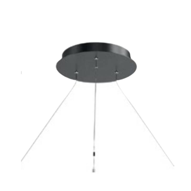                         PLATINE - SUSPENSION - CIRCULAR - NOIR - Ø390