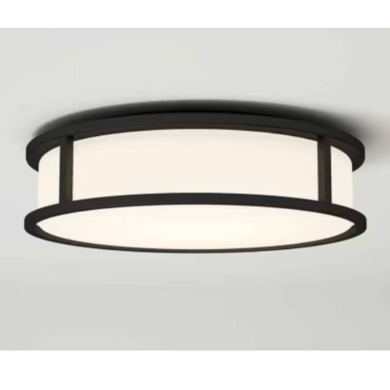                         PLAFONNIER - FOLYS - 18W - 830/840 - 900LM - IP44 - NOIR - CLII