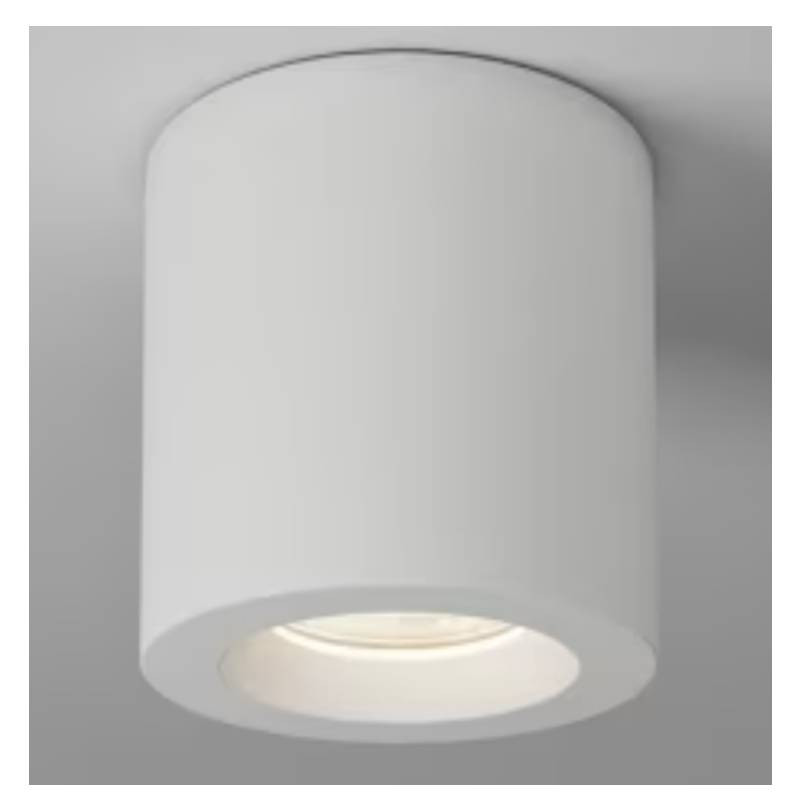                         PLAFONNIER - KLARA ROND  - GU10 - IP65 - BLANC - CLII