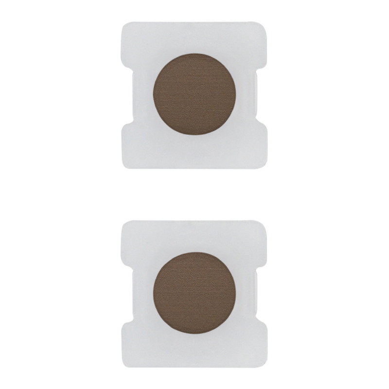                         BOUTON - EIKON TONDO - BRONZE FONCE BROSSE - (2 pcs)