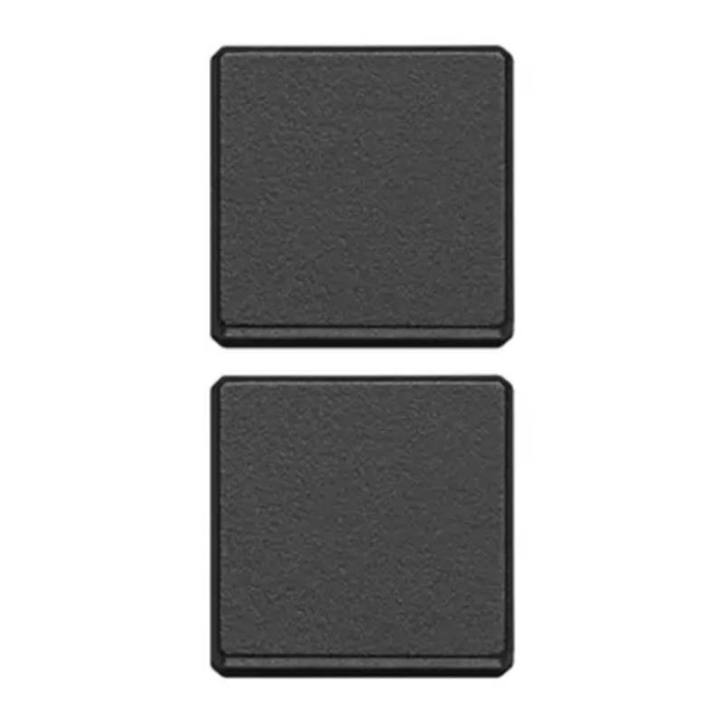                         BOUTON - EIKON FLAT - ANTHRACITE - (2 pcs)