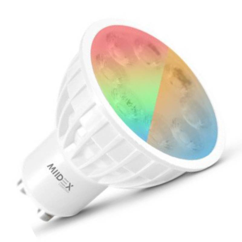                         LED GU10 - 4W - RGBW - DIMMABLE (peut-être télécommandé)