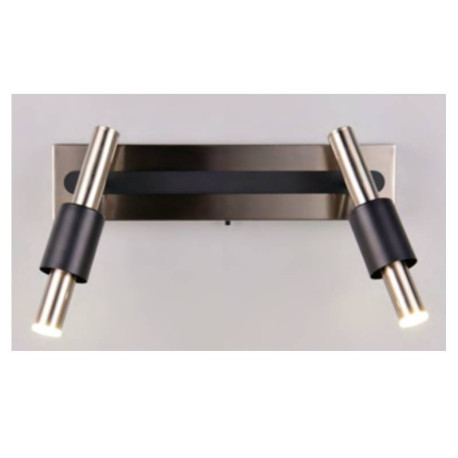 APPLIQUE LED - IKARIS - 2x4,5W - 823/830/840 - 2x450LM - NICKEL MAT - BLACK MAT