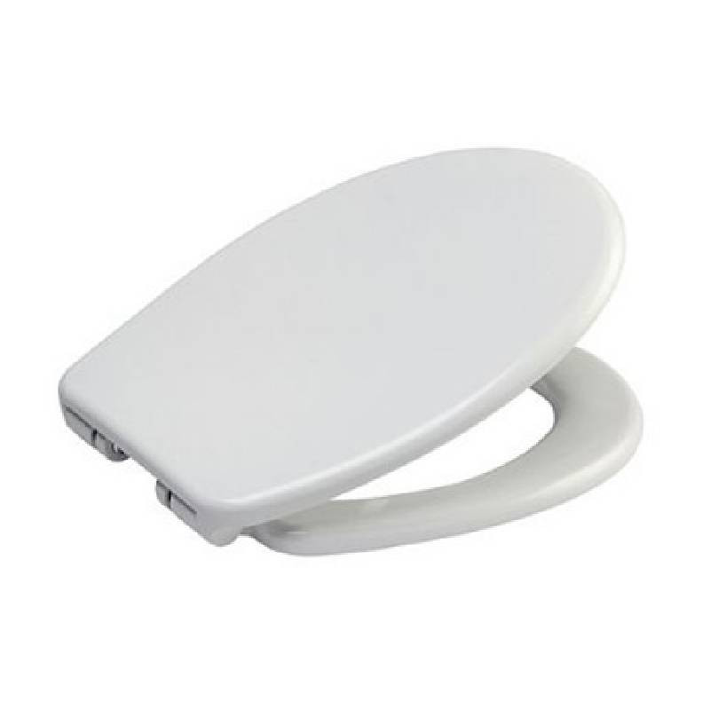                         ABATTANT WC - THERMOSOUPLE - BLANC - FERMETURE RALENTIE