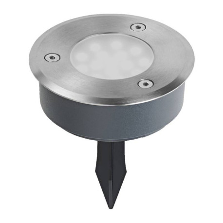 SPOT SUR PIQUET - HYBRID ENCASTRE - LED - SOLAIRE - 12V - 70LM - 830 - IP44 - ACIER