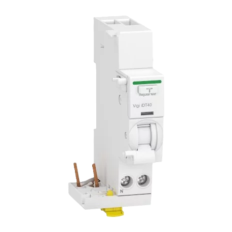 BLOC DIFFERENTIEL - IDT40 - 1P+N - 25A - 30MA - TYPE AC