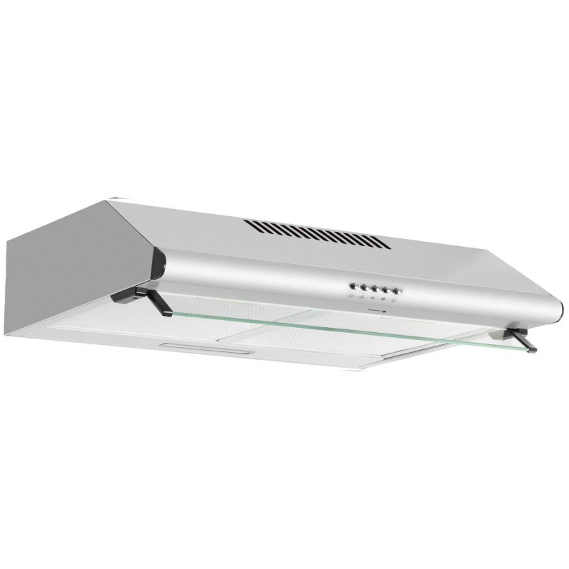                         HOTTE VISIERE - 195m3 - 47W - INOX (avec filtre charbon)