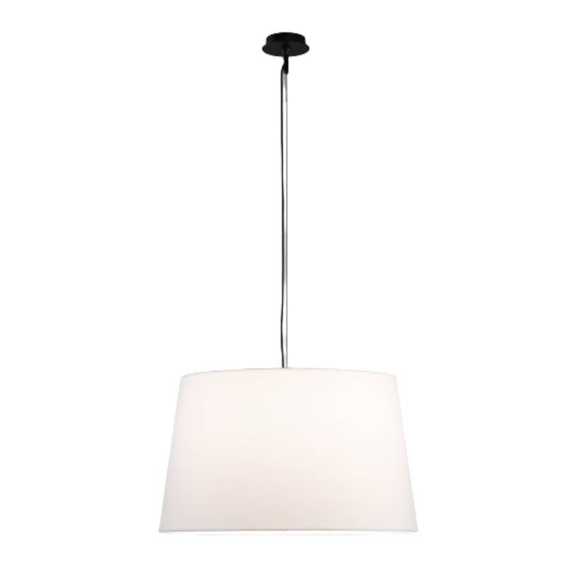                         SUSPENSION - STILO - E27 - NOIR - ABJ BLANC - Ø620