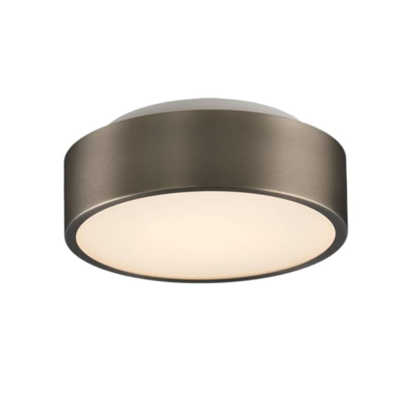                         PLAFONNIER - DINS - E27 - NICKEL MAT - IP44 - CLII - Ø320