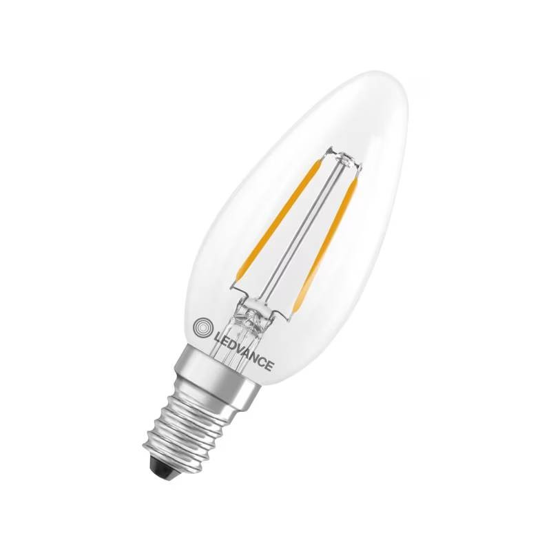                         LED FILAMENT FLAMME - E14 - CLAIRE - 4W - 827 - 470LM