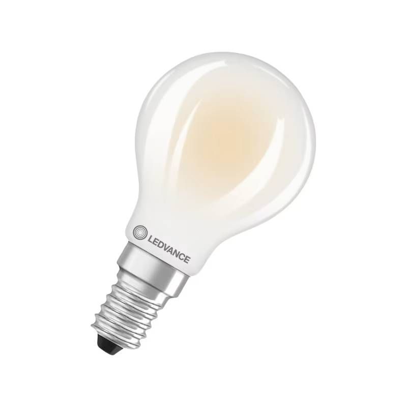                         LED FILAMENT SPHERIQUE - E14 - DEPOLIE - 2,2W - 827 - 470LM - CLASSE A
