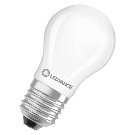 LED FILAMENT SPHERIQUE - E27 - DEPOLIE - 4W - 827 - 470LM 