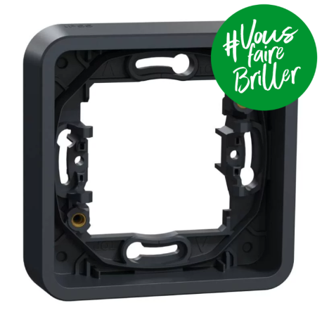 PLAQUE - ENCASTRE - ANTHRACITE - MUREVA