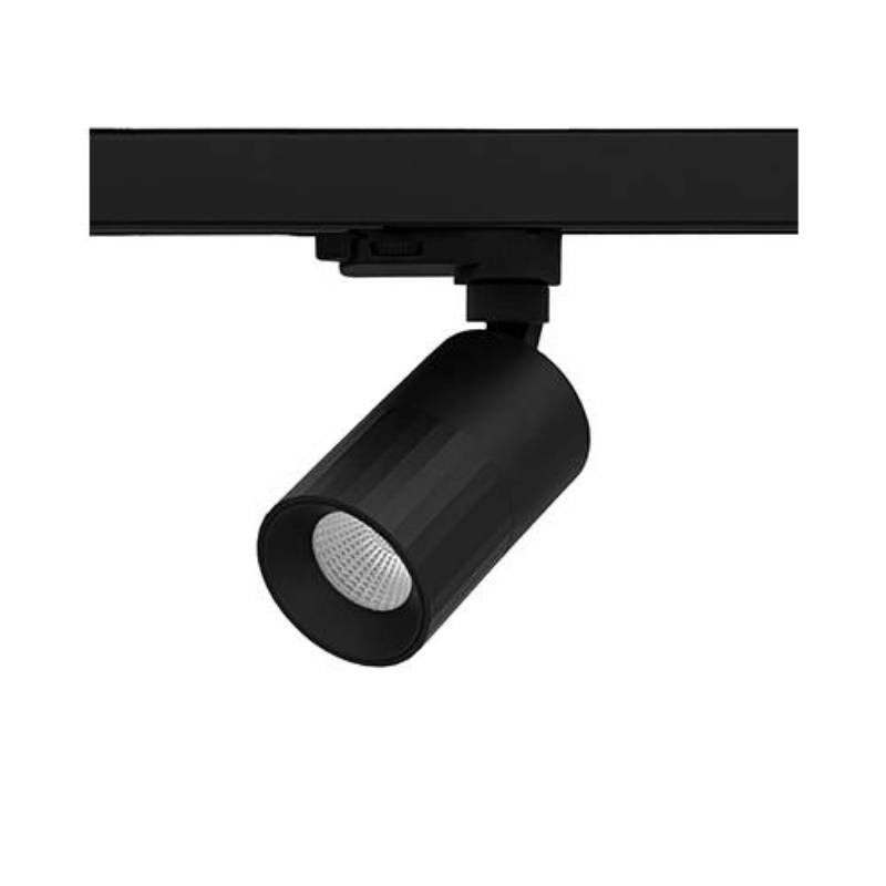                         SPOT AUREA 3T - 6W - 830 - 500LM - NOIR -  RAIL TRACK III