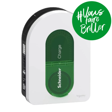 BORNE DE RECHARGE - 1P/3P+N - 7,4/11/22KW - CONNECTABLE WISER