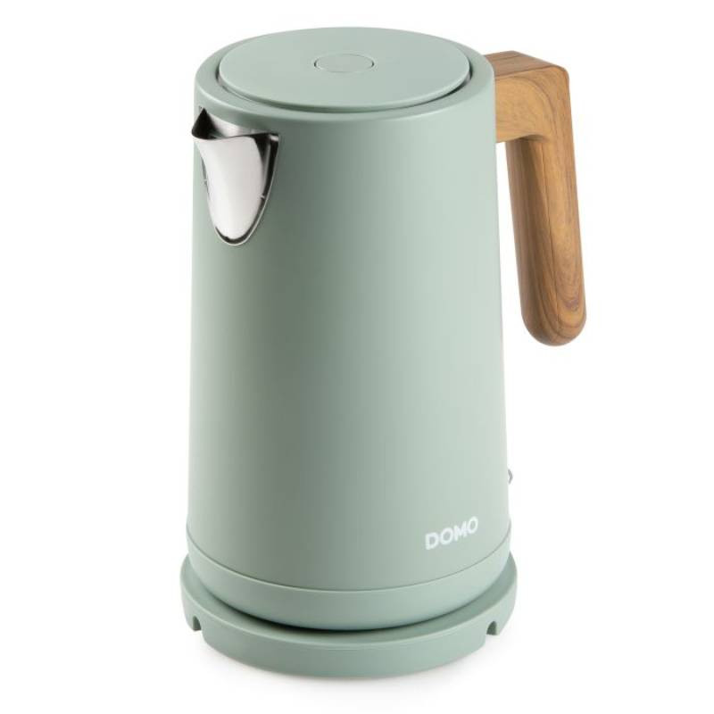                         BOUILLOIRE - WOOD YOU - VERT/BOIS - 1,7L