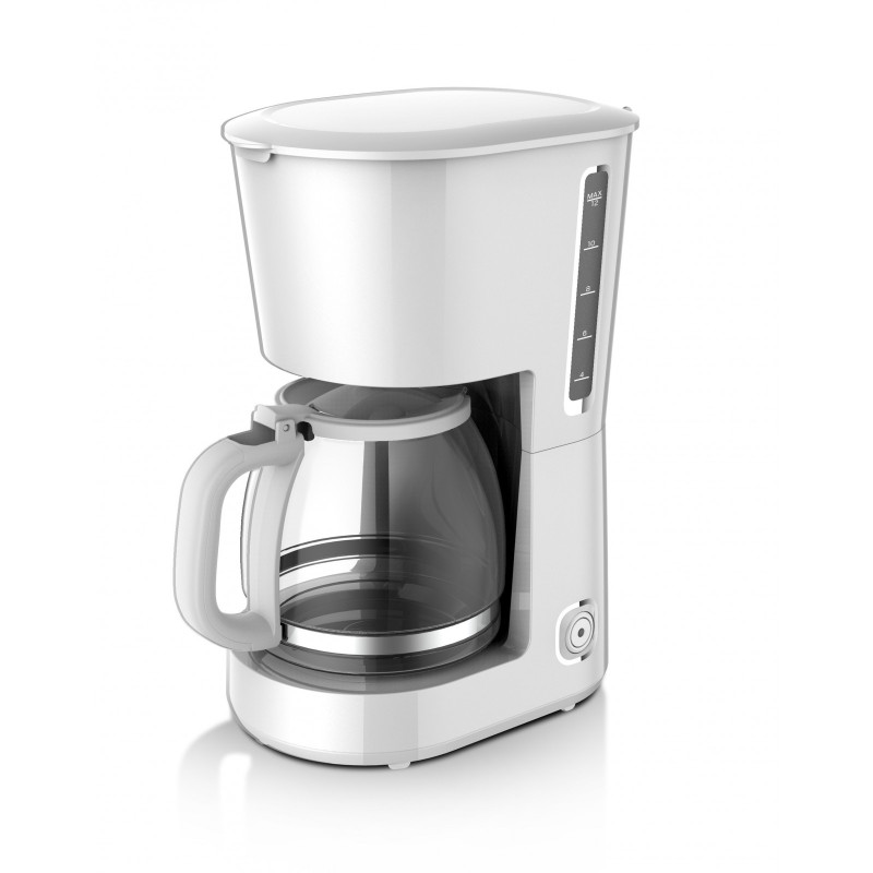                         CAFETIERE - 12 TASSES - BLANC - 1.6L