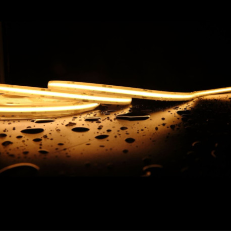 RUBAN LED - COB - 8W/M - 24VDC - 840 - 800LM/M - IP20 - IRC90 - (rouleau de 5m)