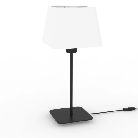 CHEVET - CARO - E27 - NOIR - ABJ BLANC - ⧄200