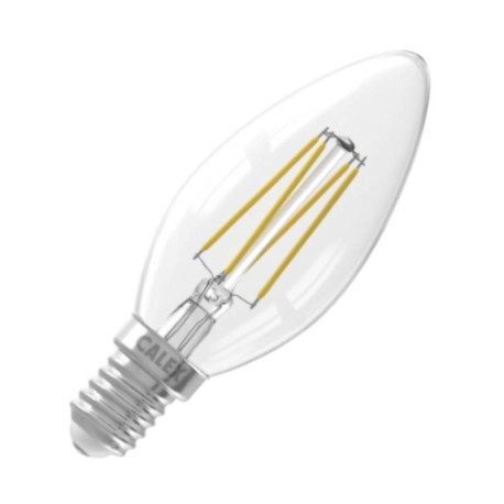 LED FILAMENT FLAMME - E14 - CLAIRE - 6W - 827 - 806LM