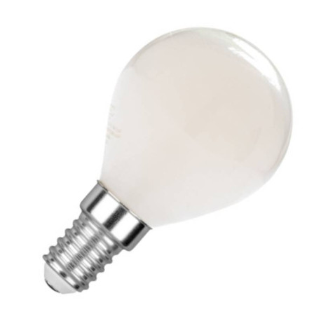 LED FILAMENT SPHERIQUE - E14 - DEPOLIE - 6W - 827 - 680LM