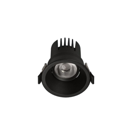 SPOT LED - MOVE - 5W - 827/830 - 550LM - ROND - NOIR - IP44 - CLII - Ø64