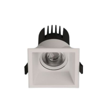 SPOT LED - MOVE - 5W - 827/830 - 550LM - CARRE - BLANC - IP44 - CLII - ⧄64