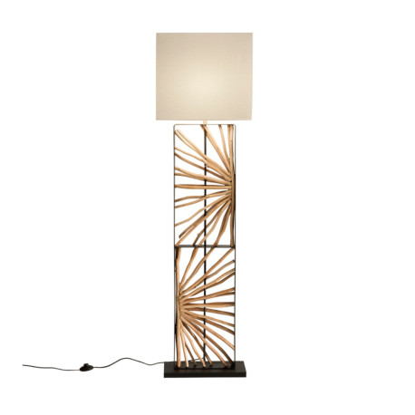LAMPADAIRE - ETHEREAL PT - E27 - BOIS - ABJ BLANC - ⧄450xh1650