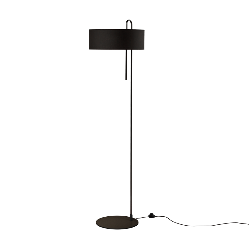                         LAMPADAIRE - CLIP - E27 - NOIR - ABJ NOIR - Ø400