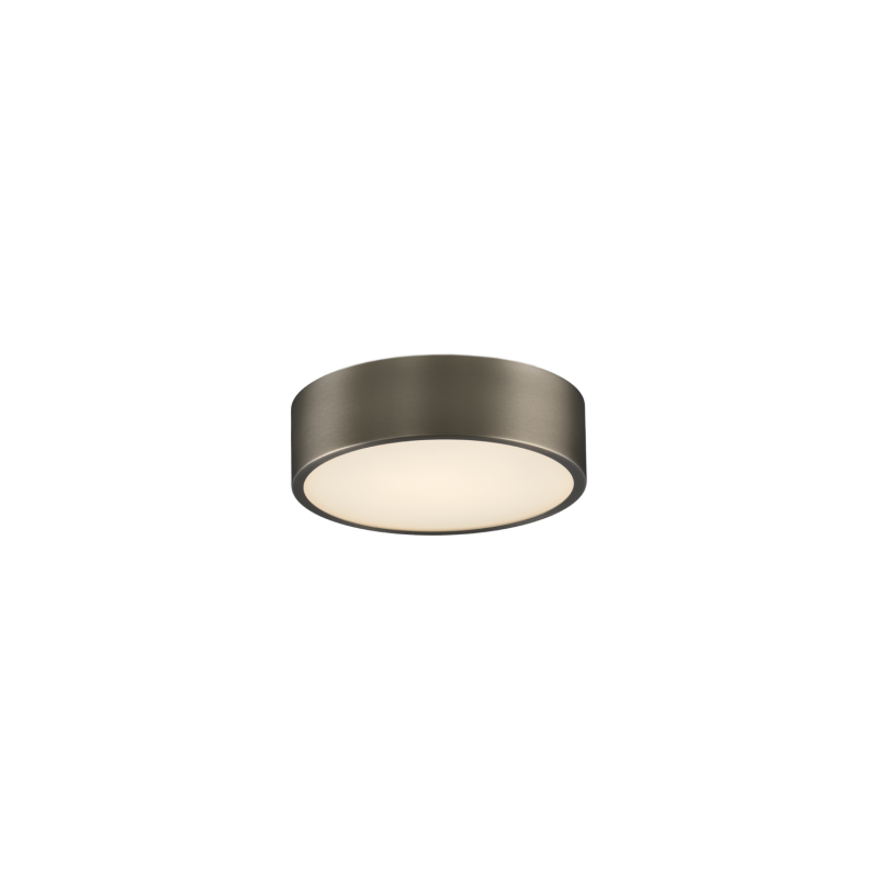                         PLAFONNIER - DINS - 10W - CCT - 1100LM - GRIS - IP44 - CLII - Ø160