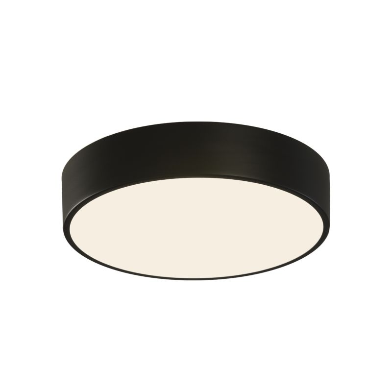                         PLAFONNIER - DINS - 18W - CCT - 1890LM - NOIR - IP44 - CLII - Ø260