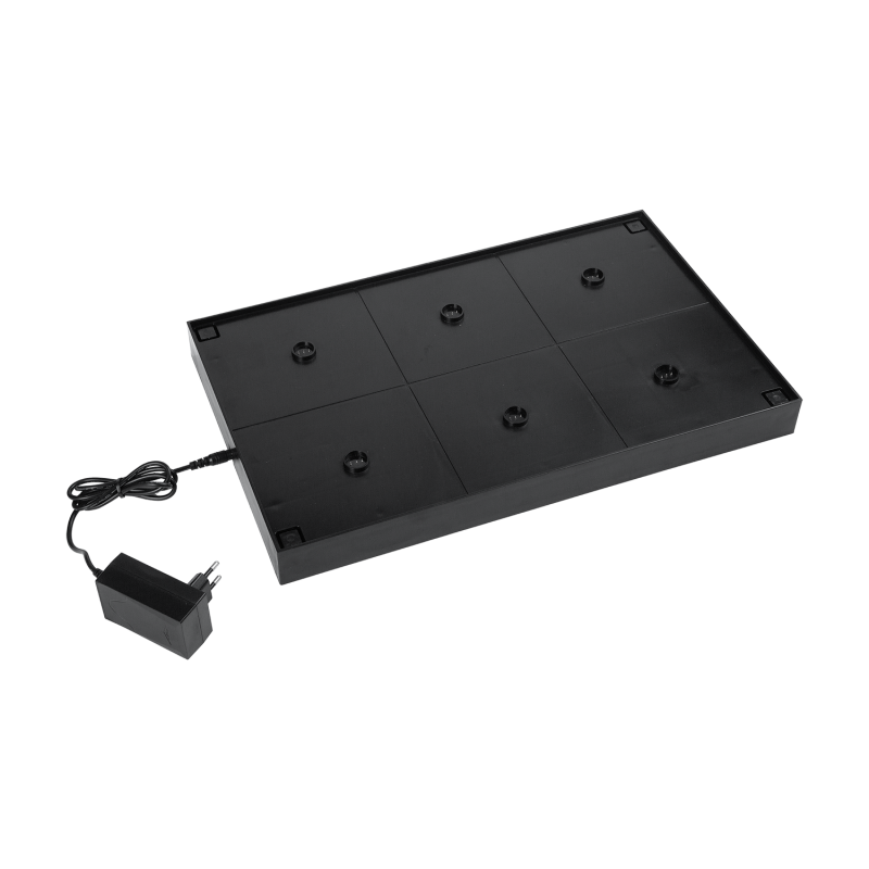                         PLATEAU DE CHARGE - LAMPE DE TABLE STROLL - 6 POSTES