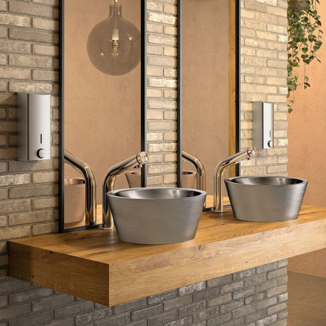 Mitigeur haut de lavabo temporisé TEMPOMIX 3 - 255 mm - DELABIE