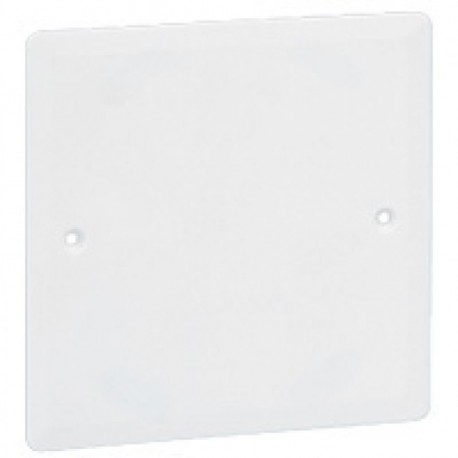 COUVERCLE OBTURATEUR - BLANC - CARRE