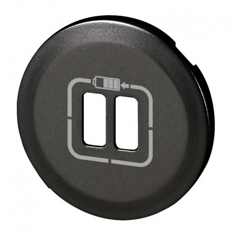 ENJOLIVEUR - PRISE 2XUSB - GRAPHITE - CELIANE