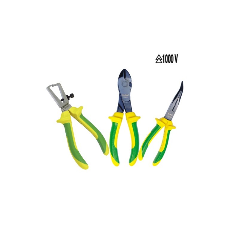                         Kit 3 pinces isolées 1000V