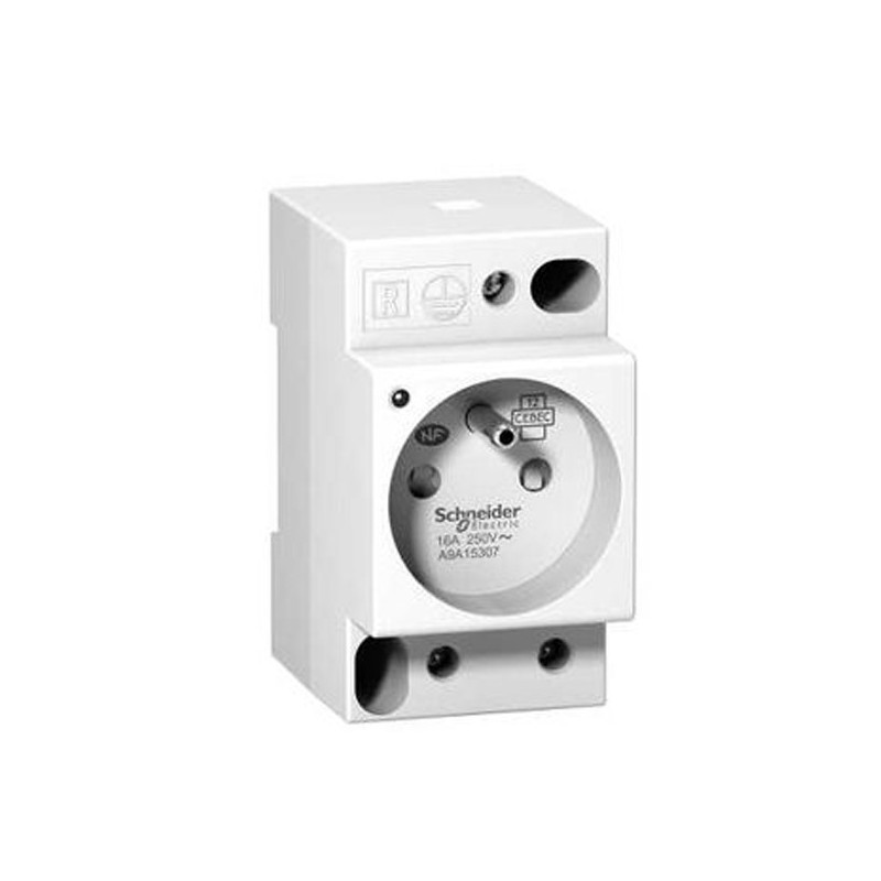                        Prise de courant modulaire 16A 2P+T standard francais 250V