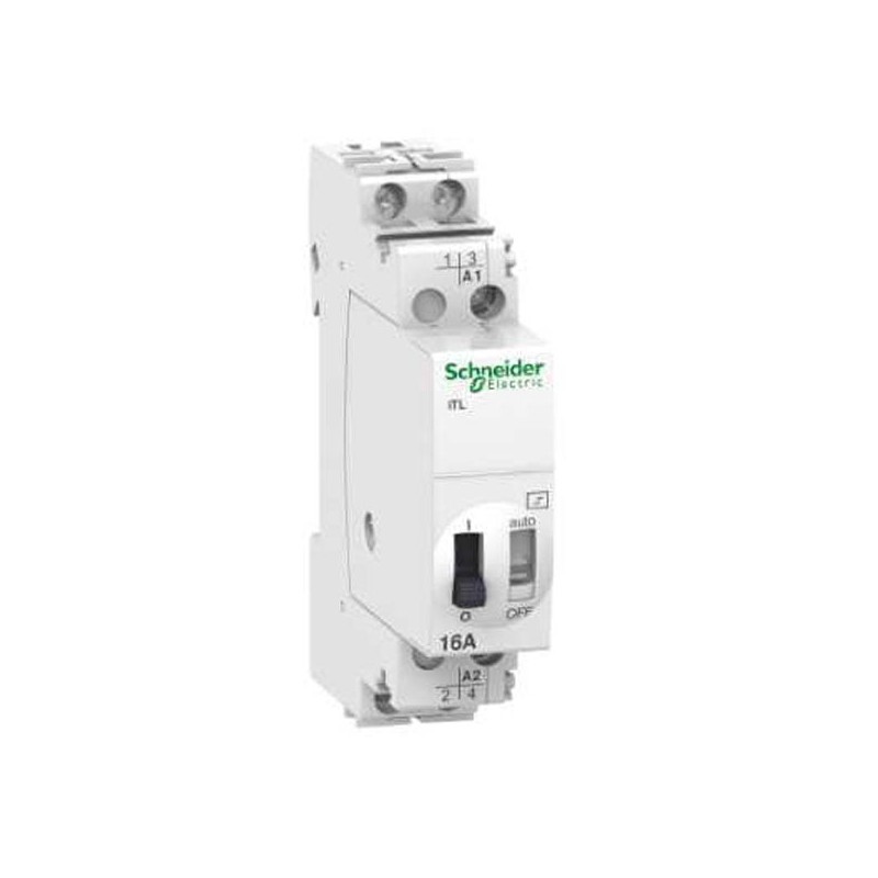                         Télérupteur - 16A - 2NO - 24VCA - 12VCC - 50-60Hz - Acti9 - iTL 