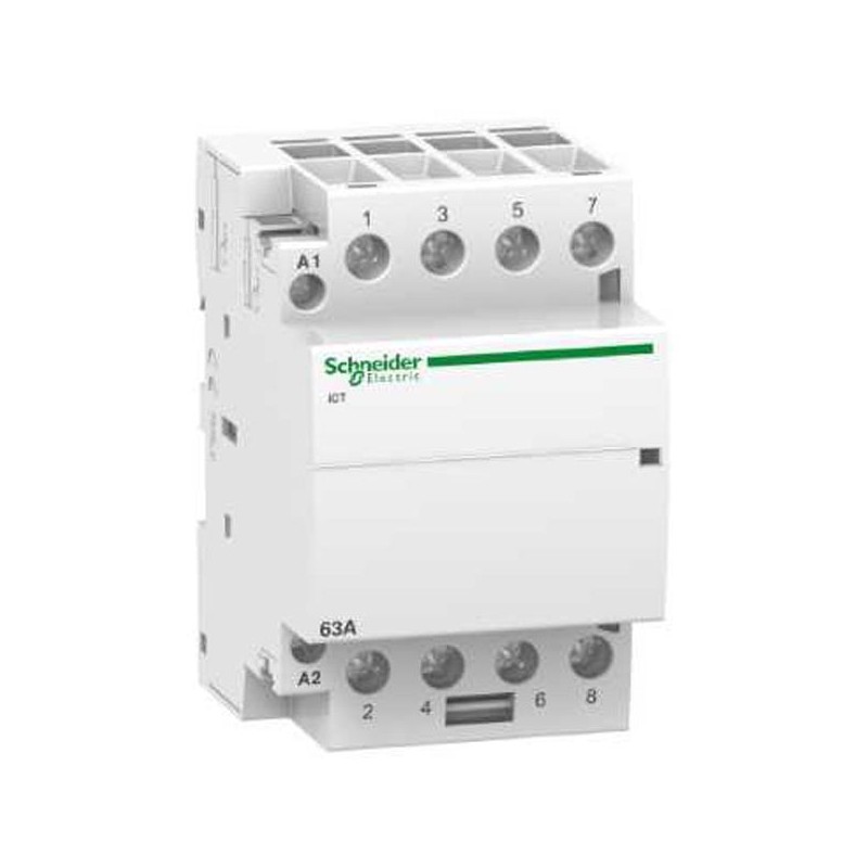                         Contacteur 63A - 4NO - 220...240VCA - 50Hz - Acti9 - iCT