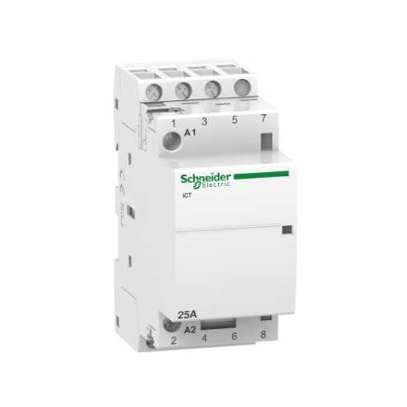                         Contacteur 25A - 3NO - 230...240VCA - 50Hz - Acti9 - iCT